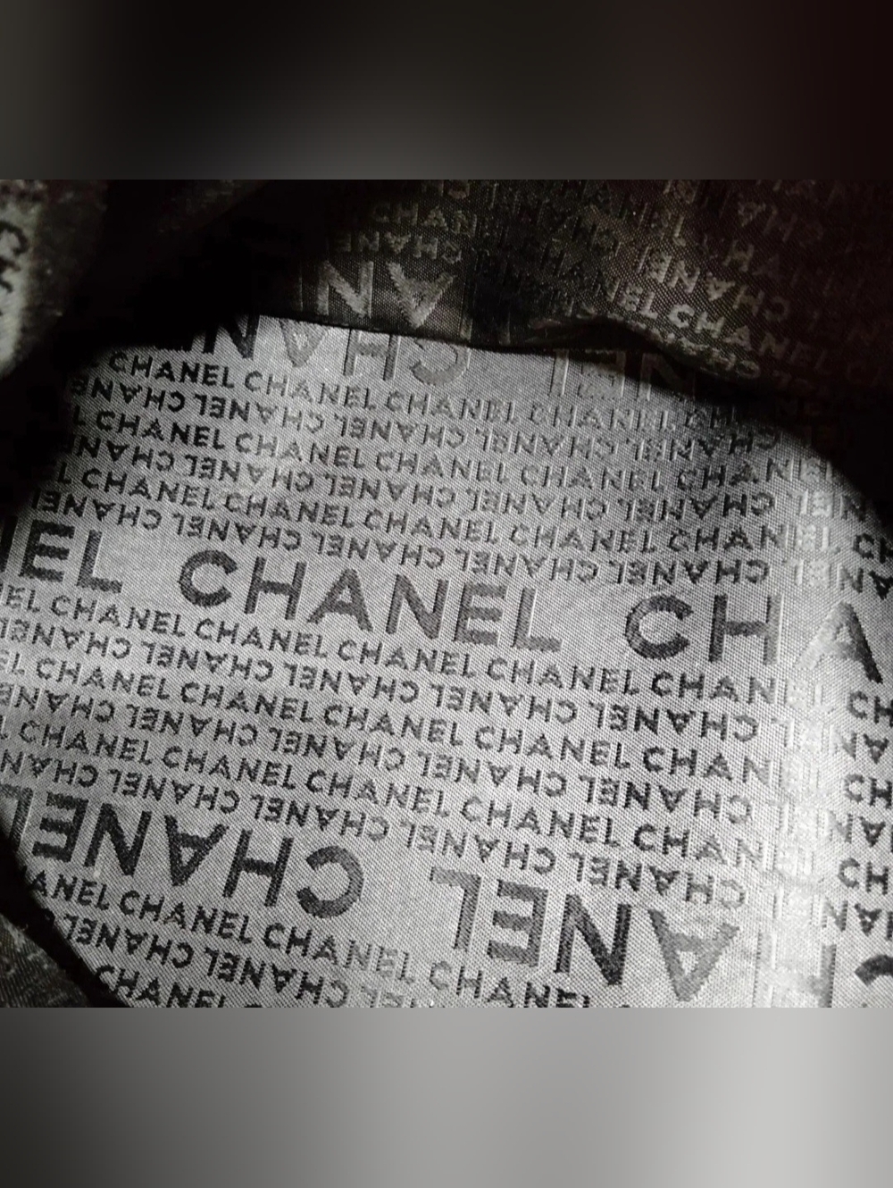 Chanel Vintage Black Velour Tote Handbag - Picture 5 of 15